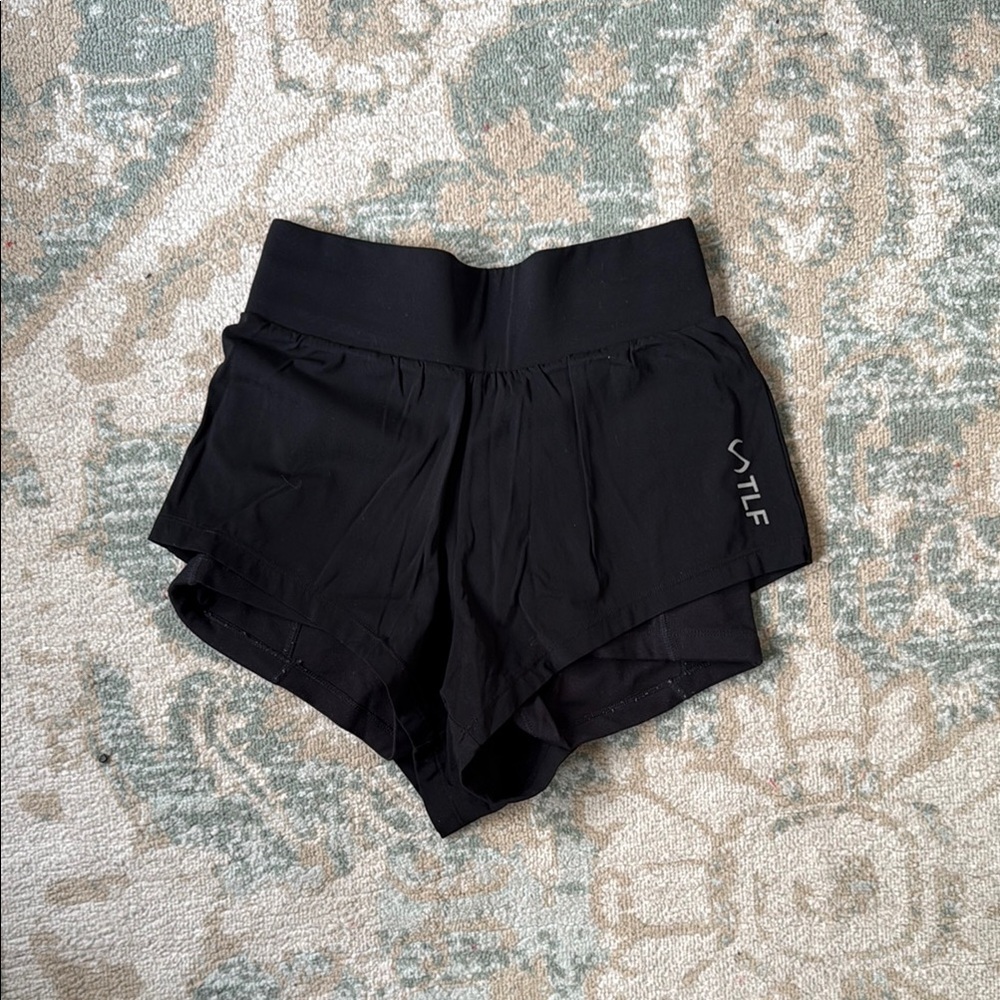 TLF Women's Black Athletic Shorts
